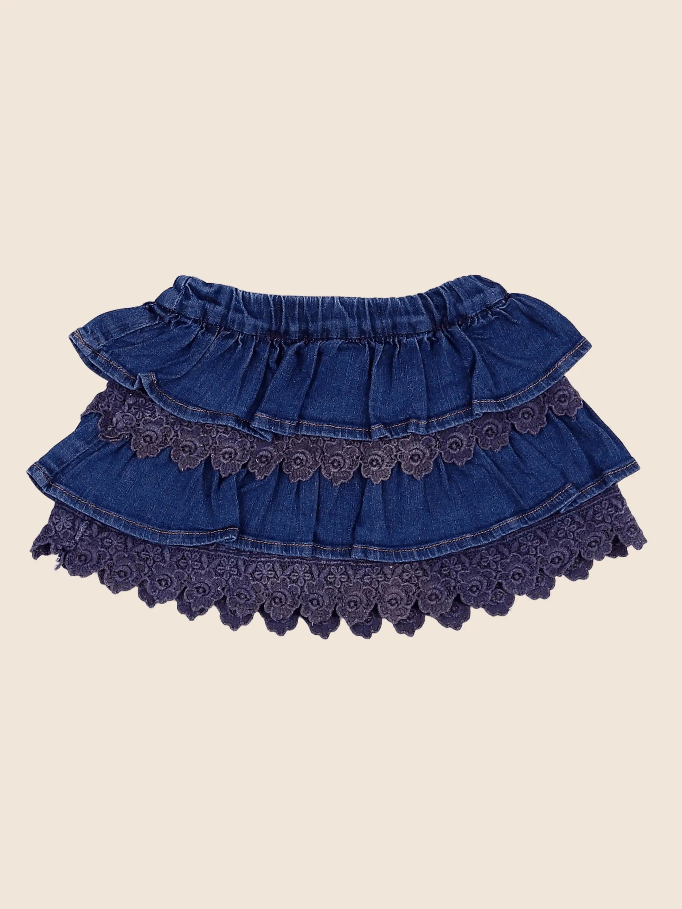 Mayoral - jupe bleu - 12 mois