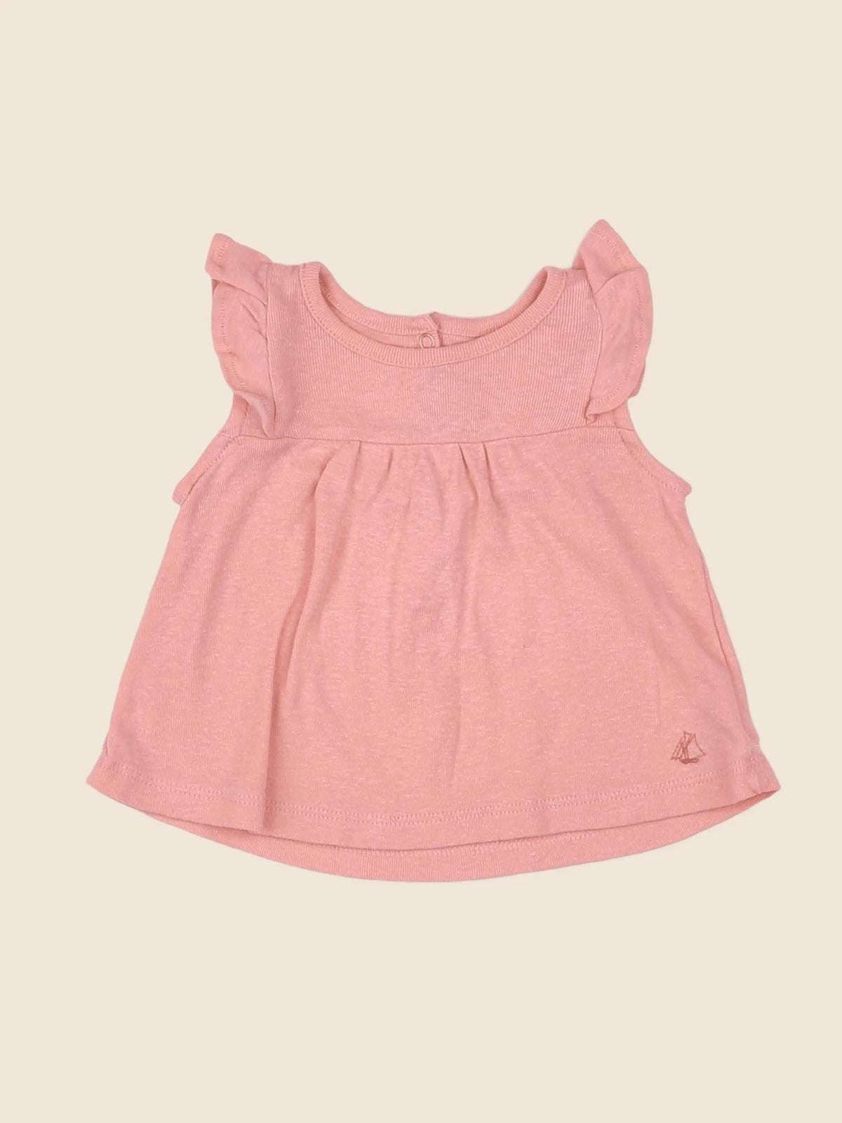 Petit Bateau - blouse rose - 3 mois