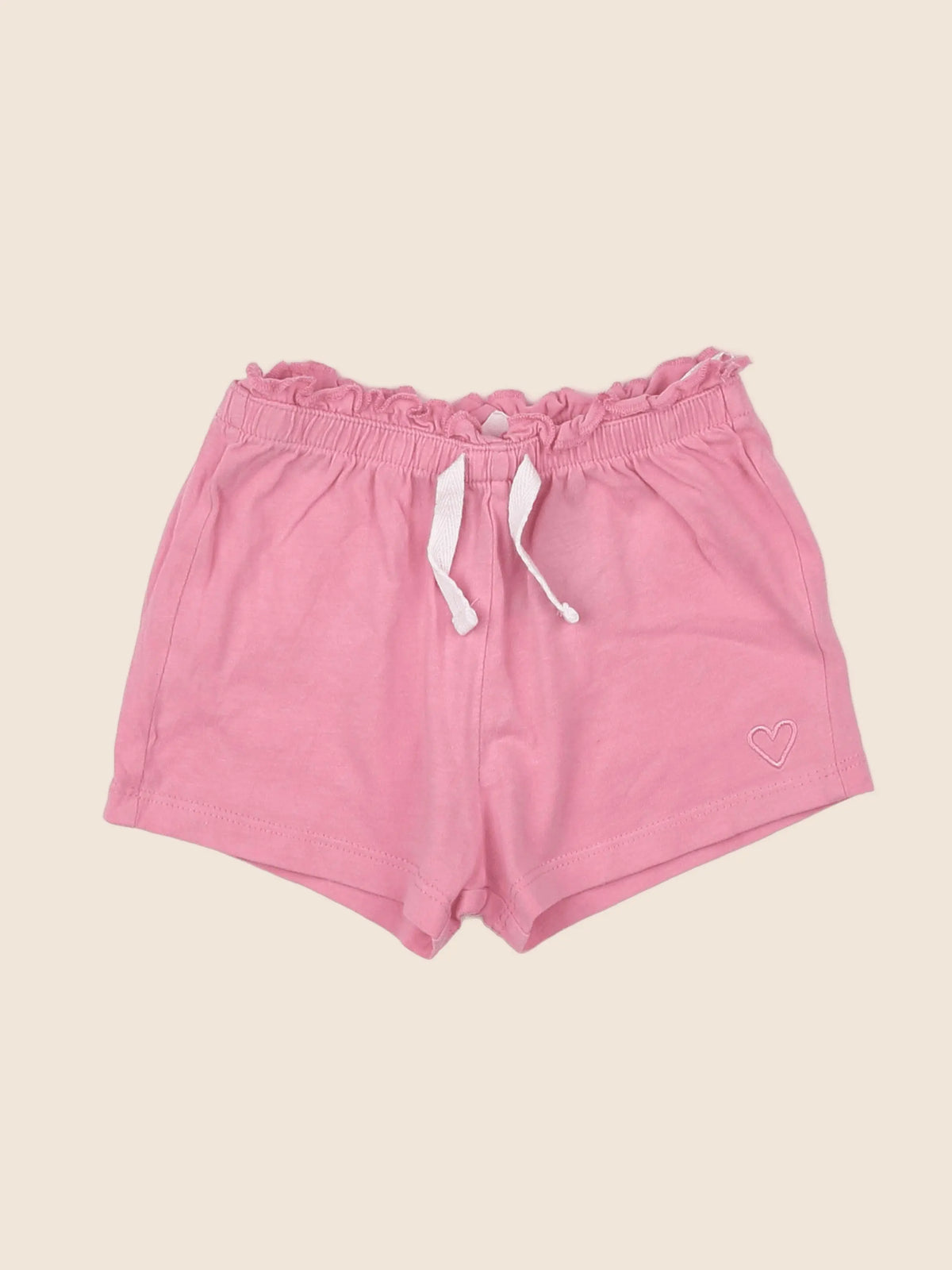 H&M - short rose - 6 mois