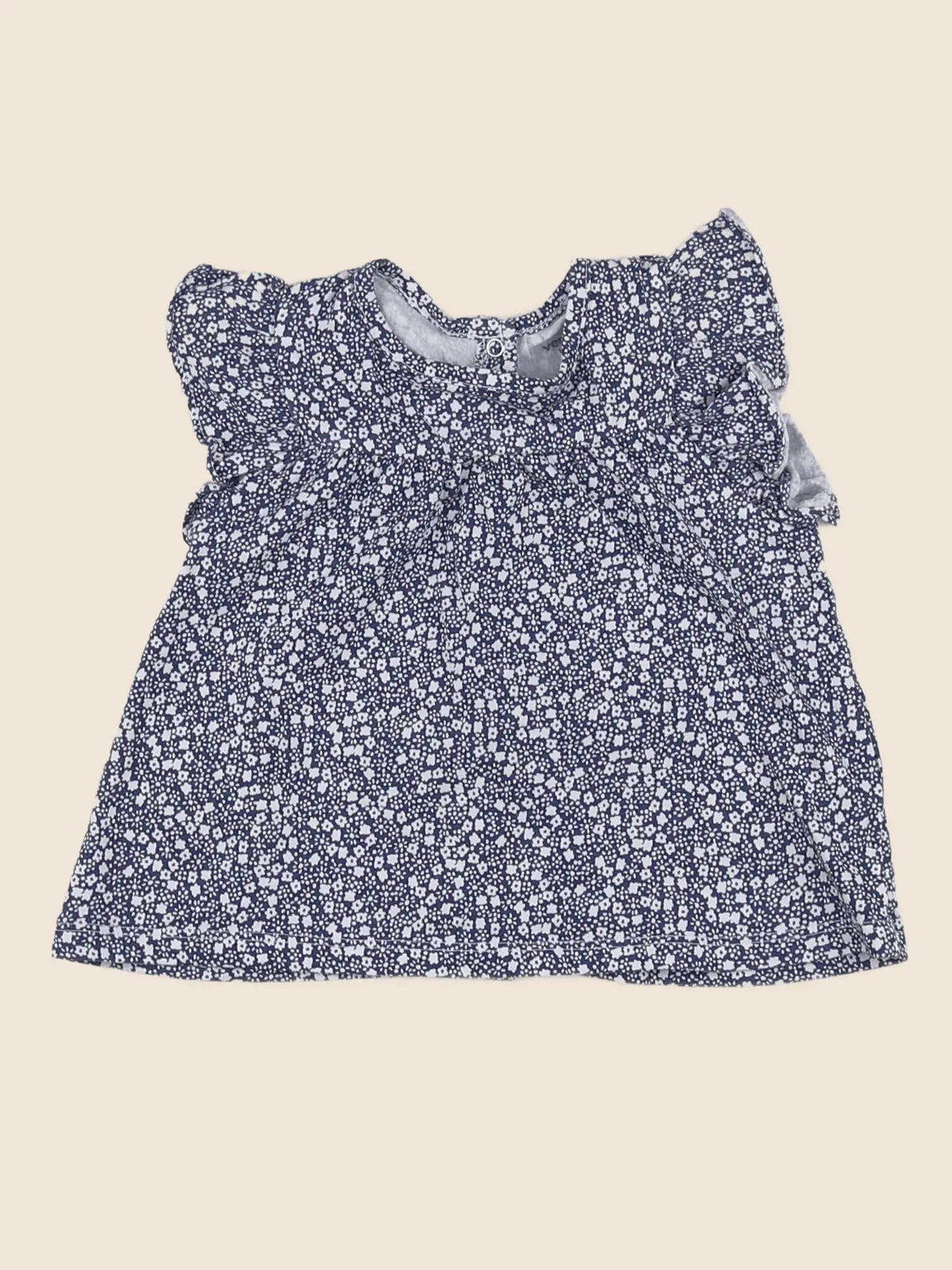 Vertbaudet - tee-shirt bleu - 18 mois