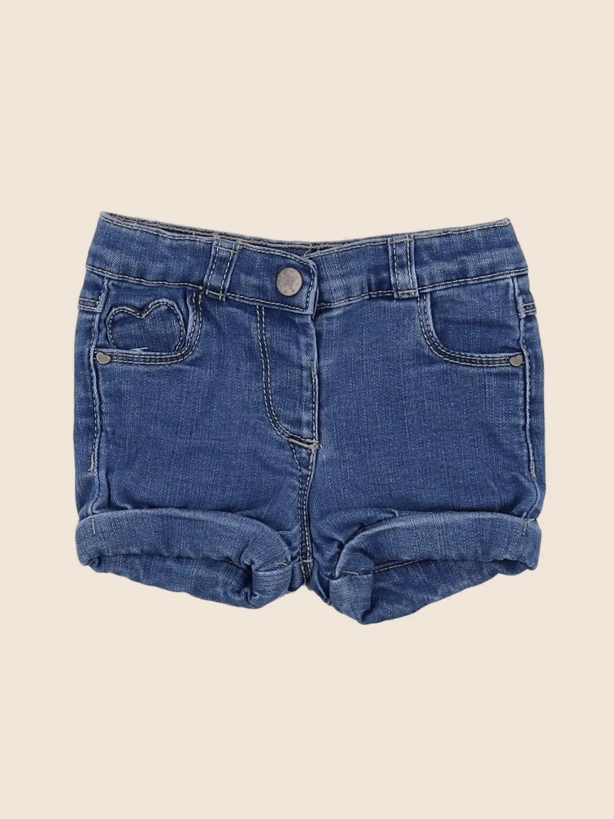 Tape à l'oeil - short bleu - 9 mois