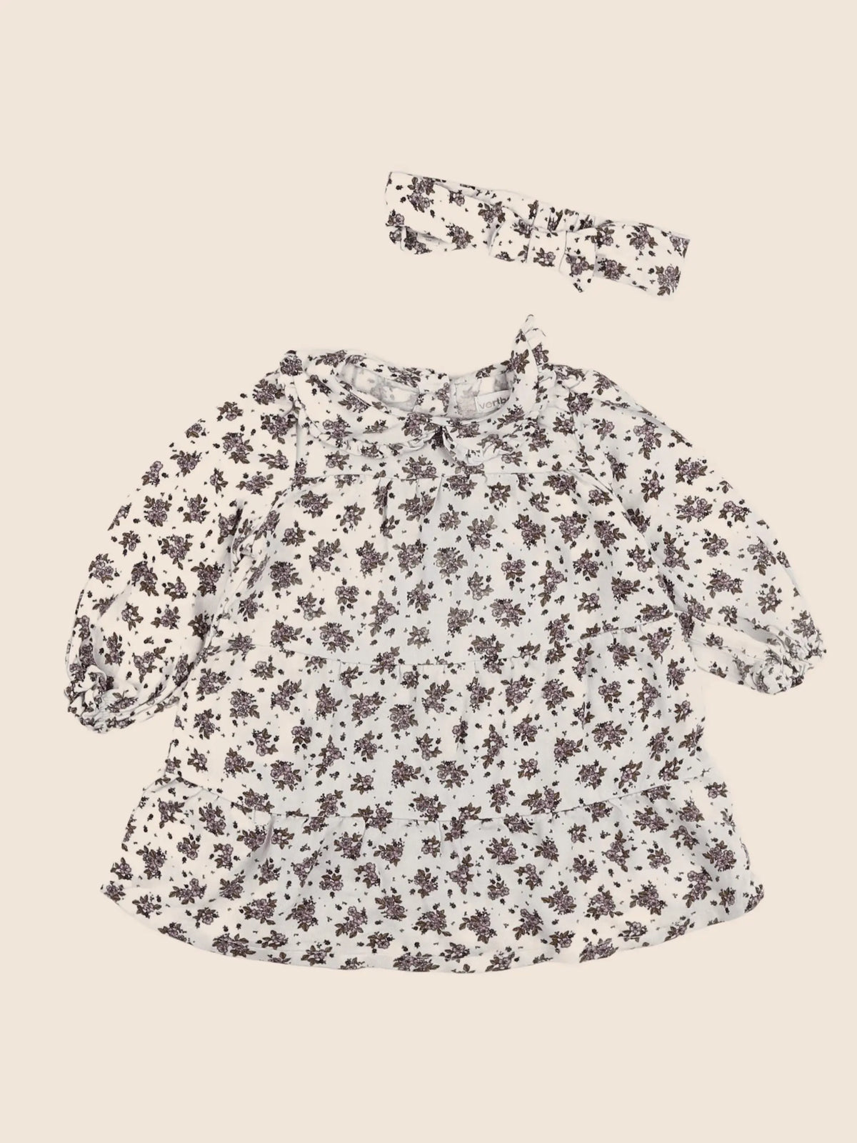 Vertbaudet - robe multicolore - 6 mois