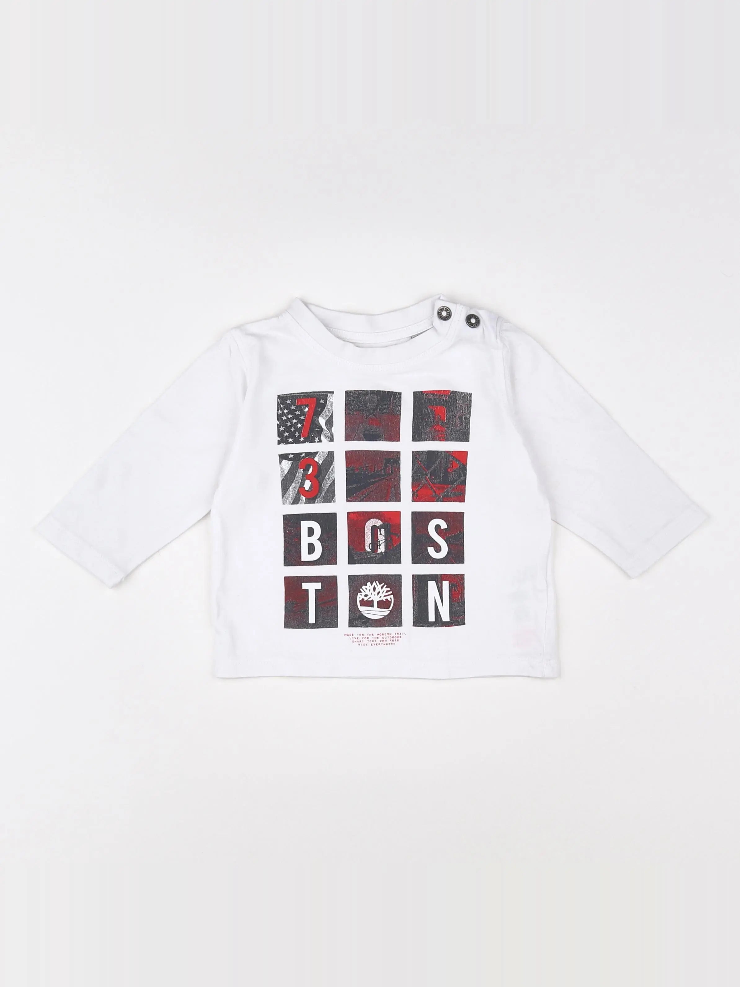 Timberland - tee-shirt blanc - 12 mois