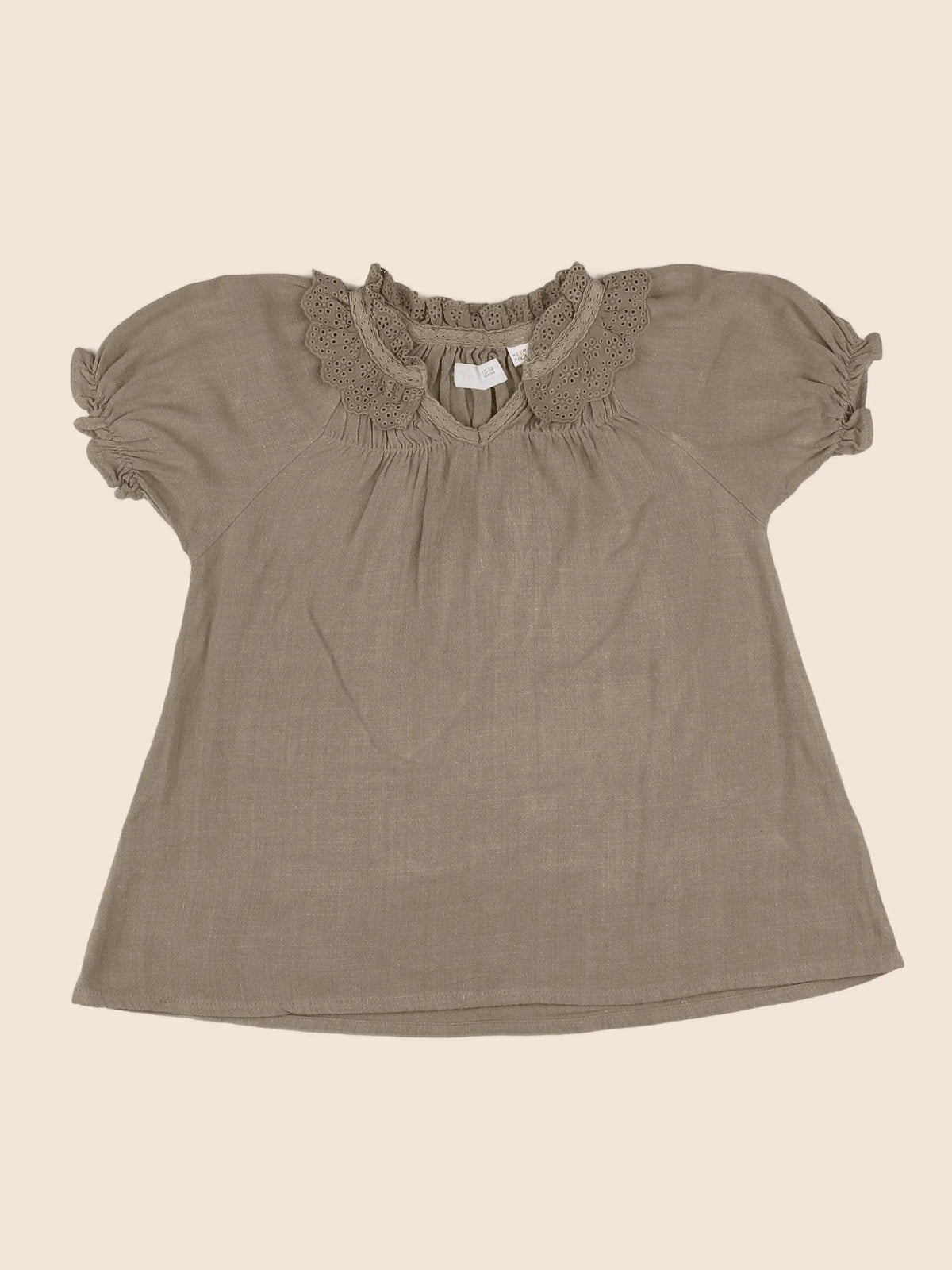 Zara - robe vert - 12/18 mois