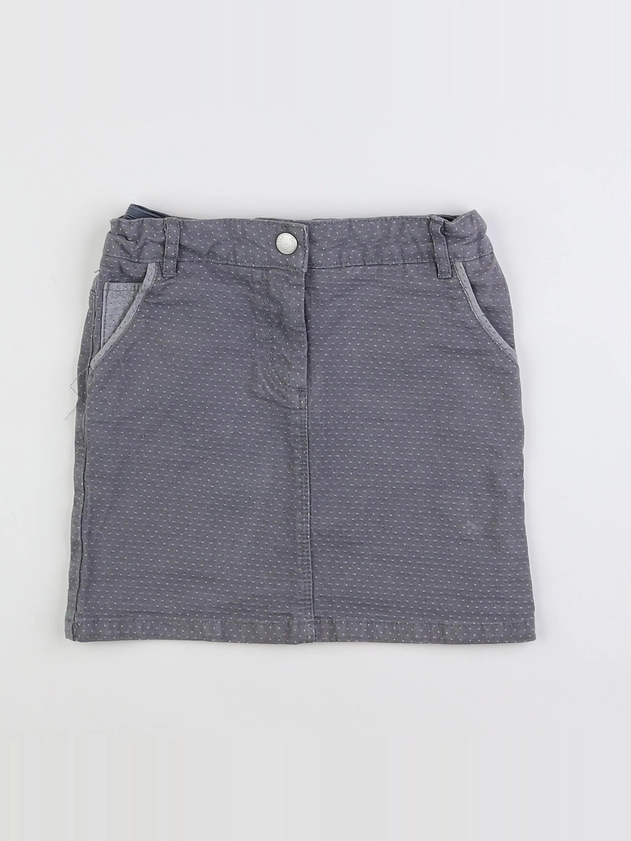 Cyrillus - jupe gris - 8 ans