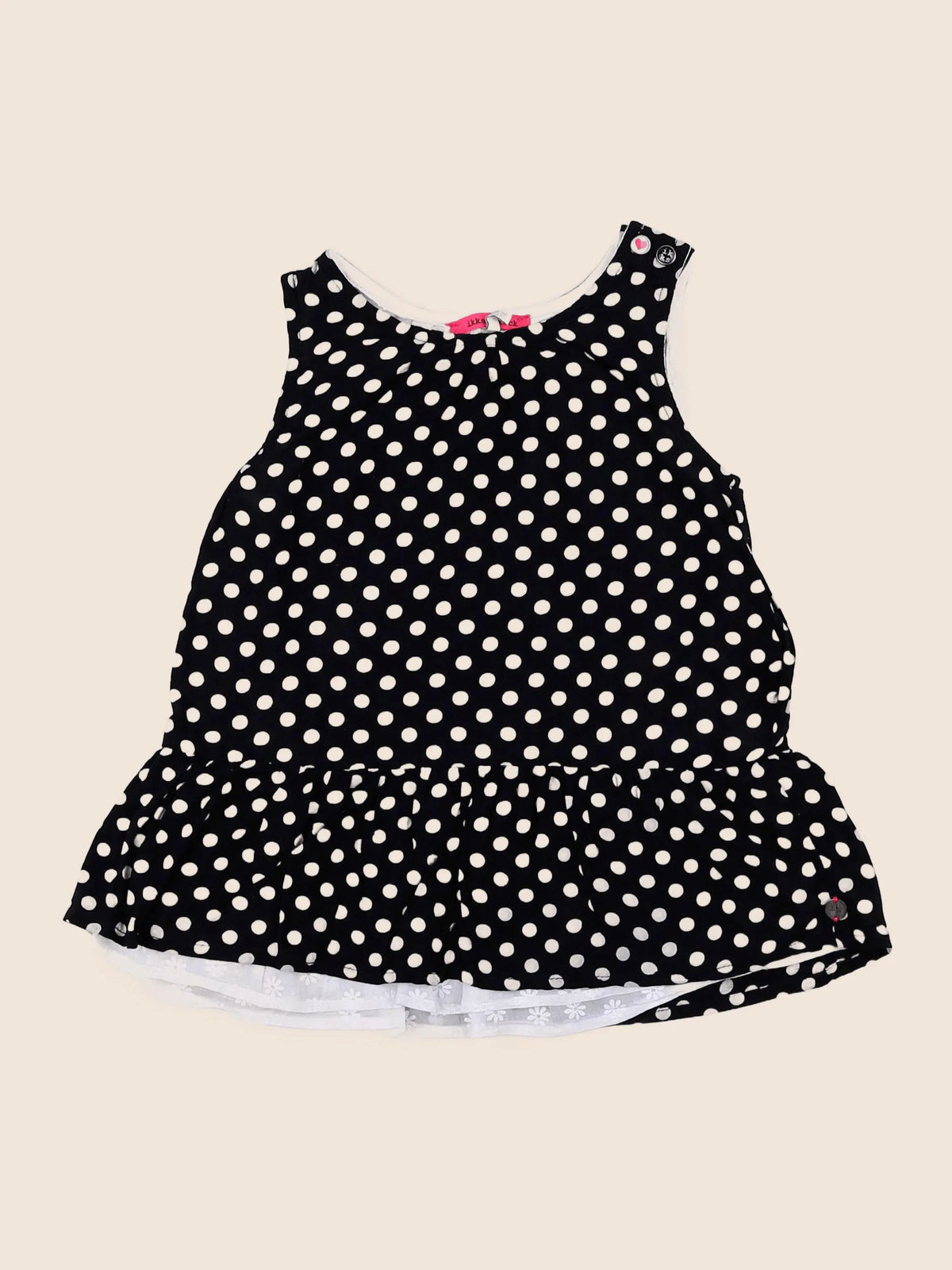 IKKS - robe noir - 12 mois