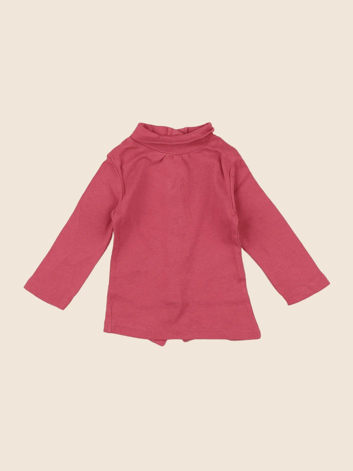 Vertbaudet - sous-pull rose - 6 mois
