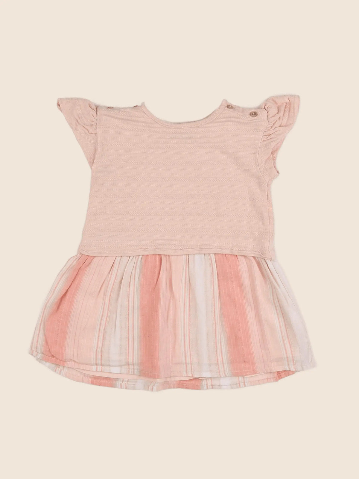 Tape à l'oeil - robe rose - 18 mois