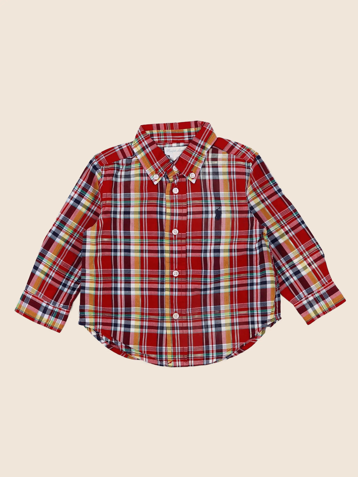 Ralph Lauren - chemise multicolore - 12 mois