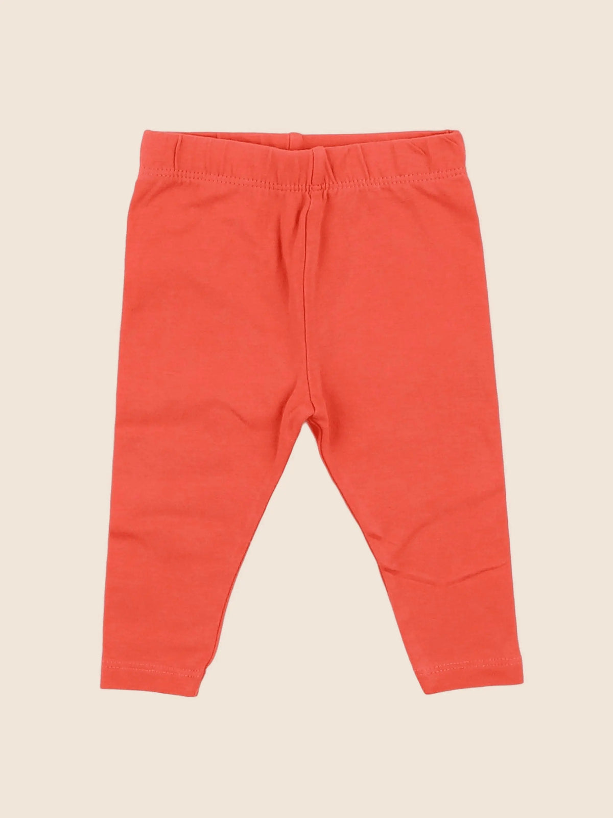 Vertbaudet - legging orange - 3 mois