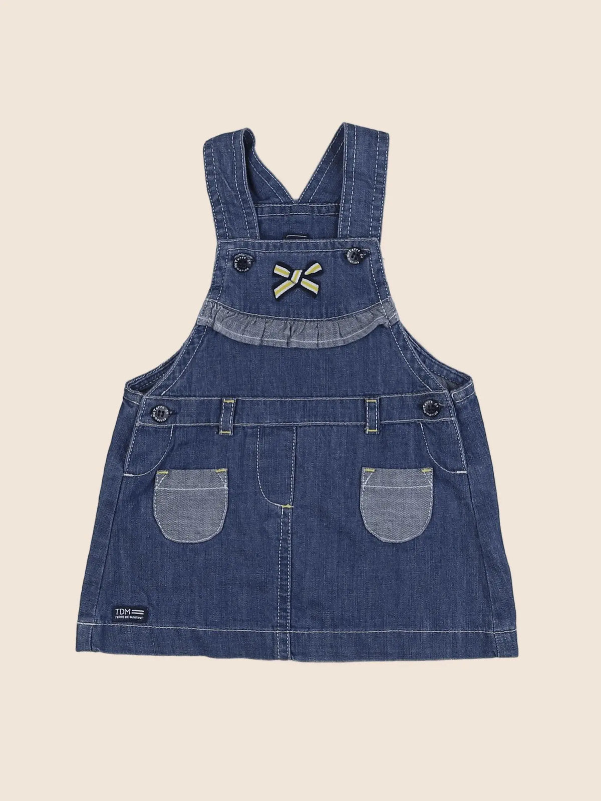 Terre de marins - robe bleu - 6 mois
