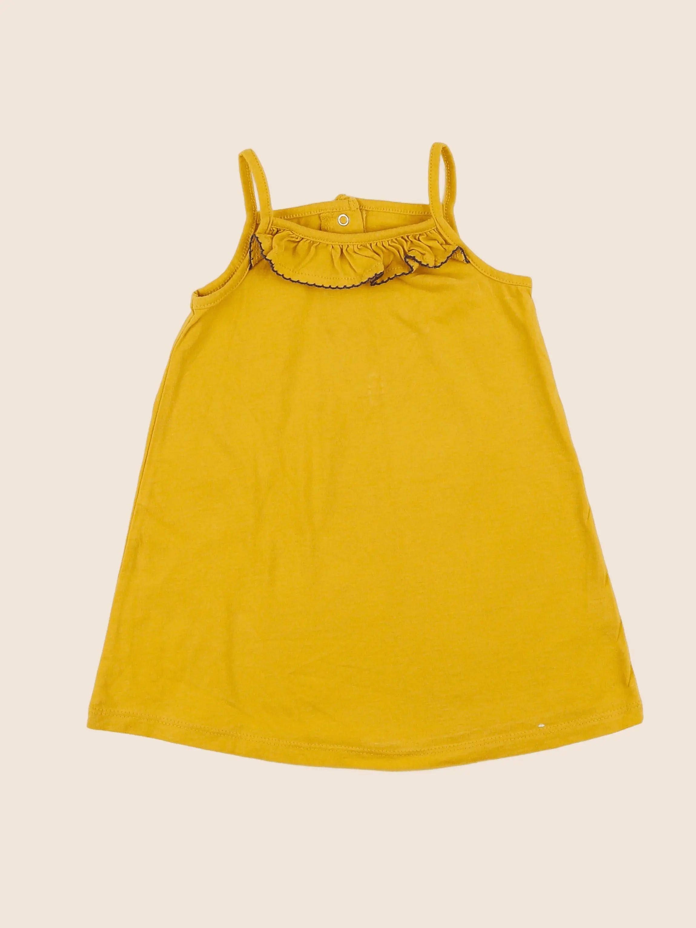 La Redoute - robe jaune - 18 mois