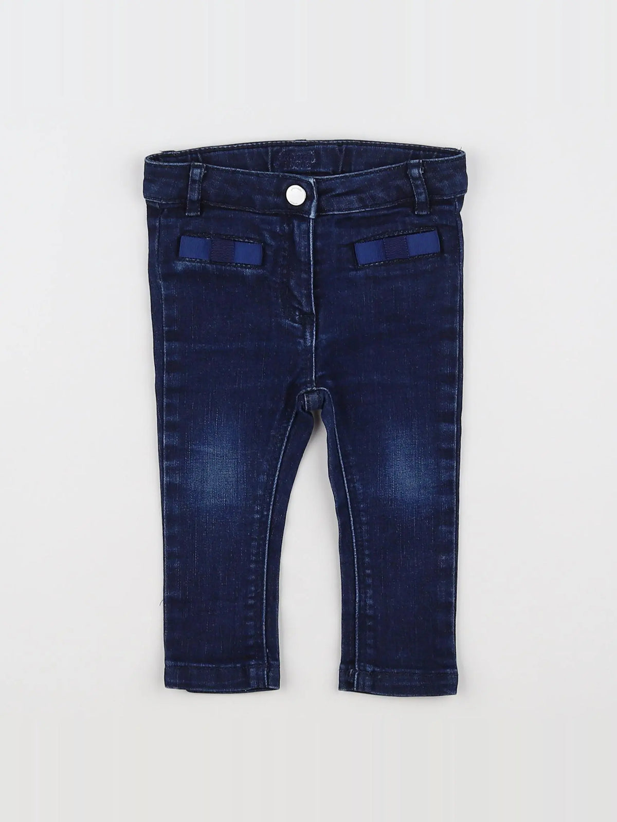 Jacadi - jean bleu - 12 mois