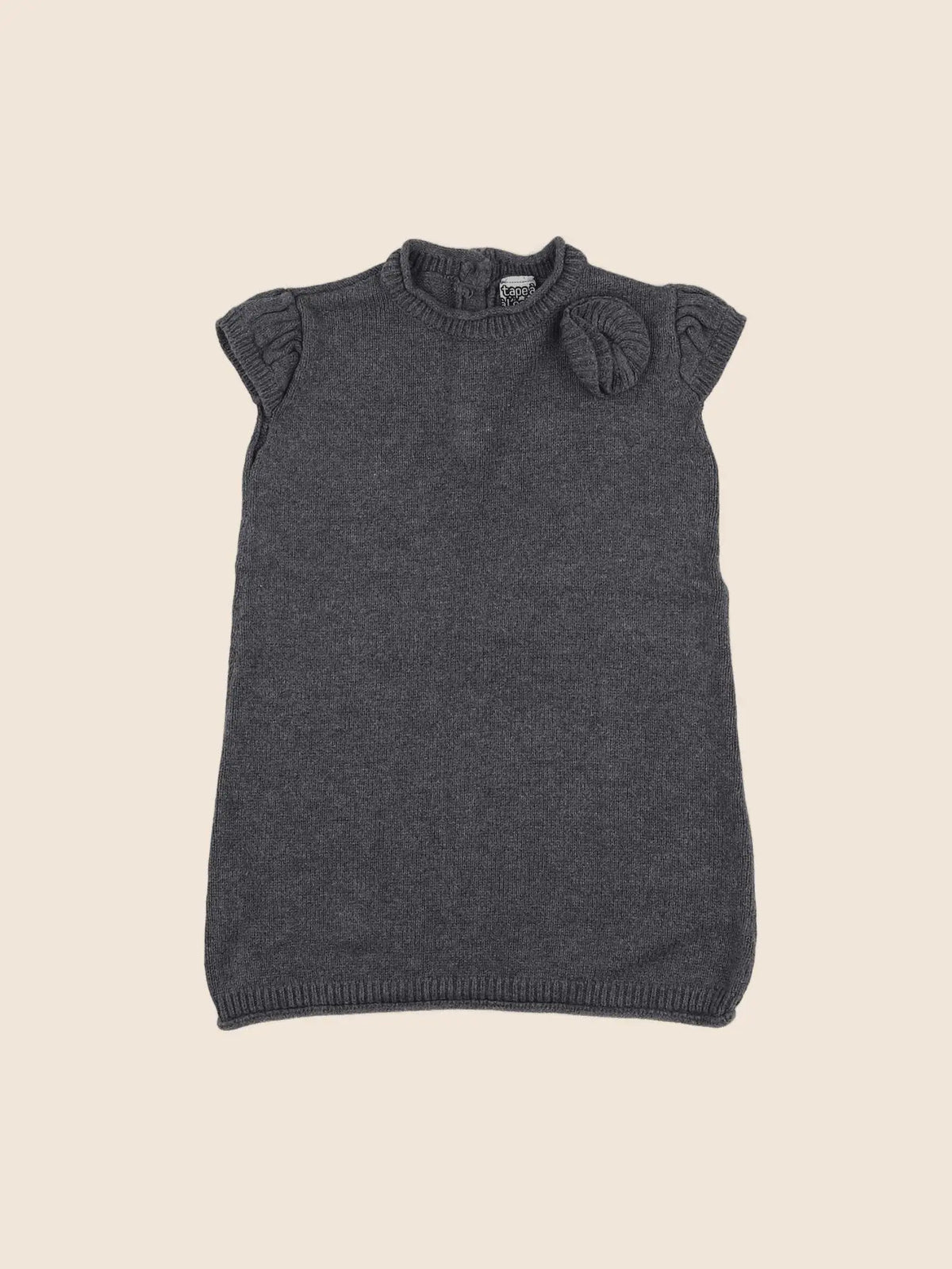 Tape à l'oeil - robe gris - 18 mois