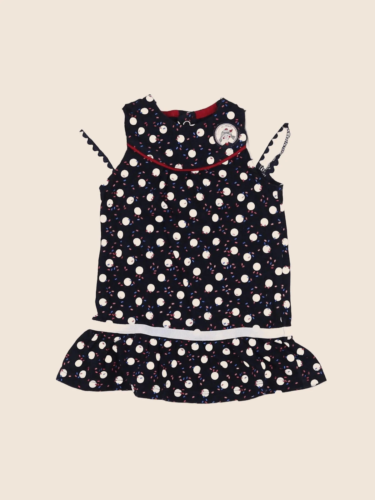 Terre de marins - robe bleu - 6 mois