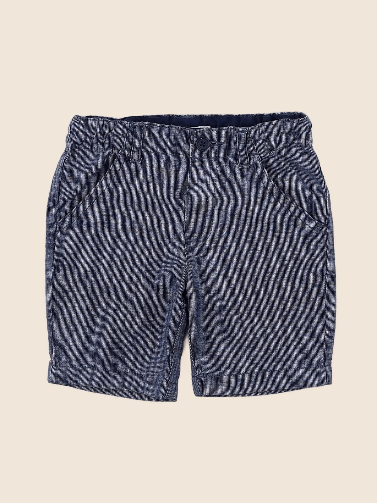 Boutchou - short bleu - 9 mois