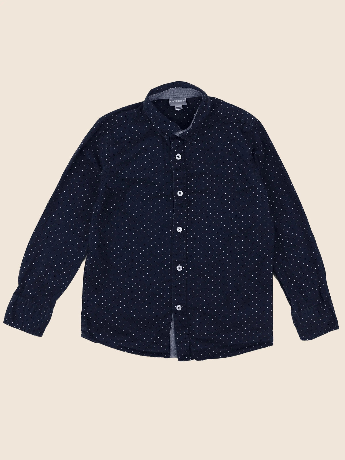 Vertbaudet - chemise bleu - 8 ans