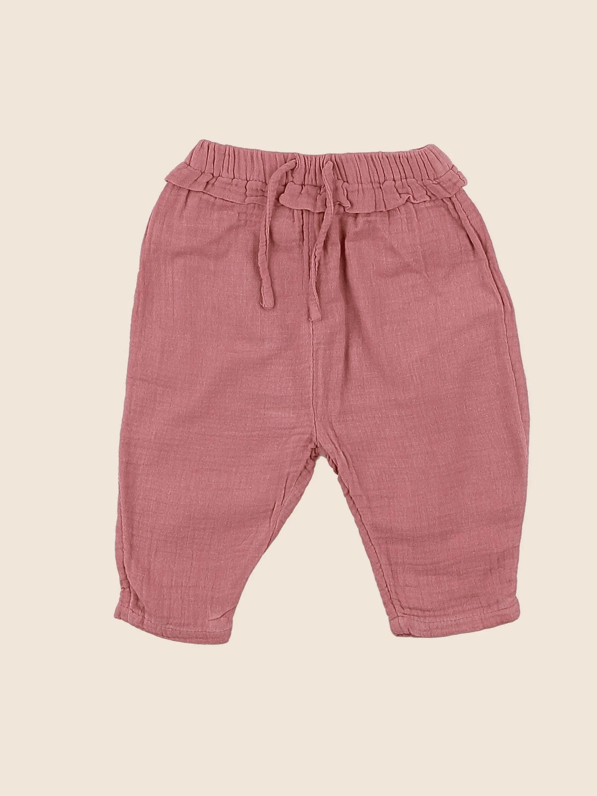 Vertbaudet - pantalon rose - 3 mois