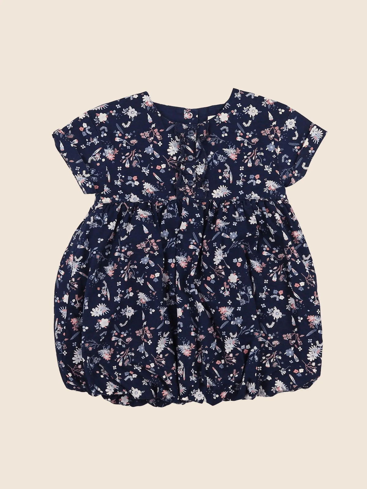 Vertbaudet - robe bleu - 18 mois