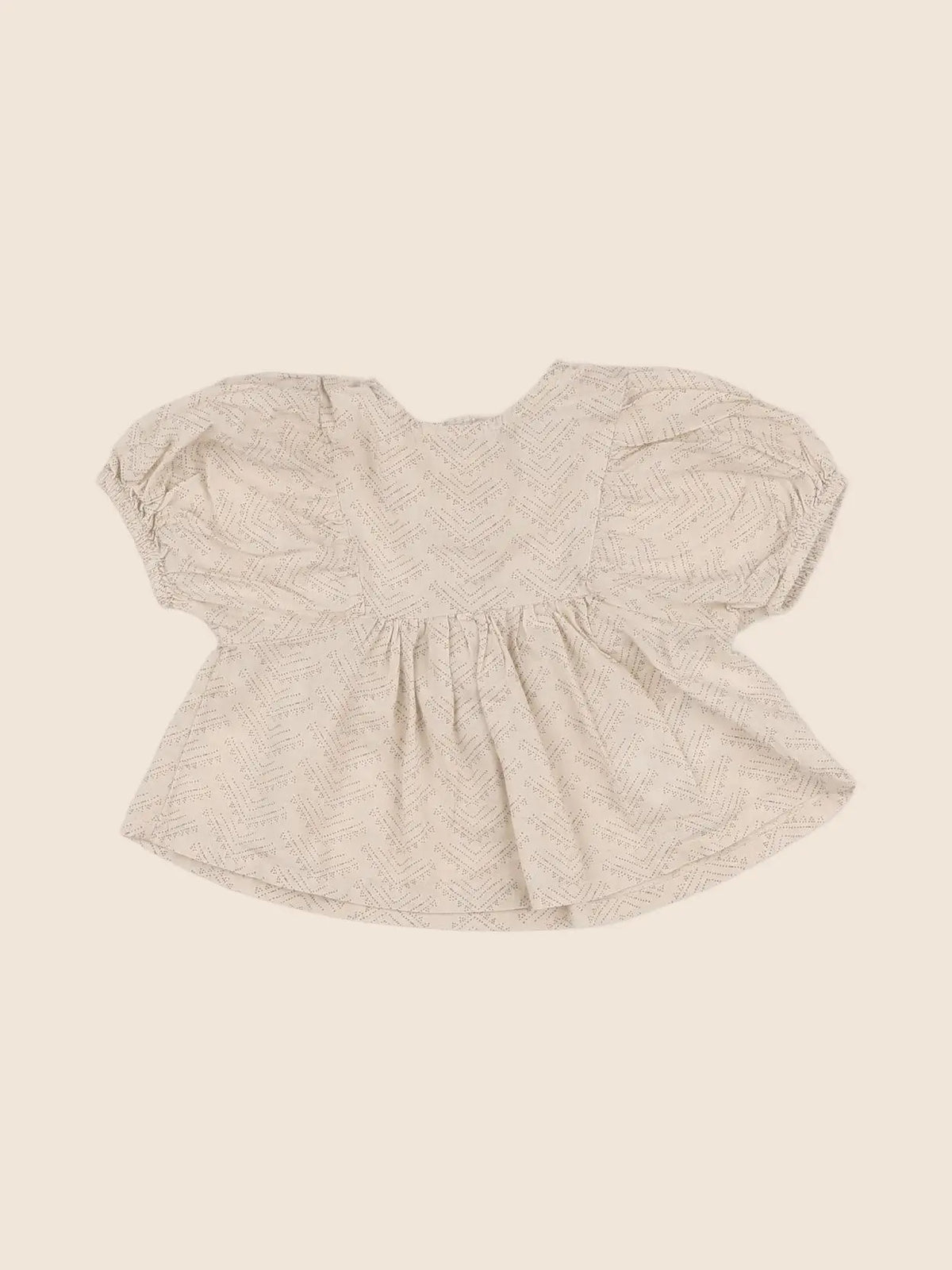 Vertbaudet - blouse beige - 6 mois
