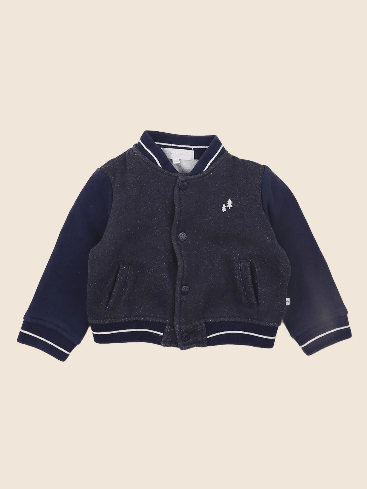 Cadet Rousselle - sweat bleu - 12 mois