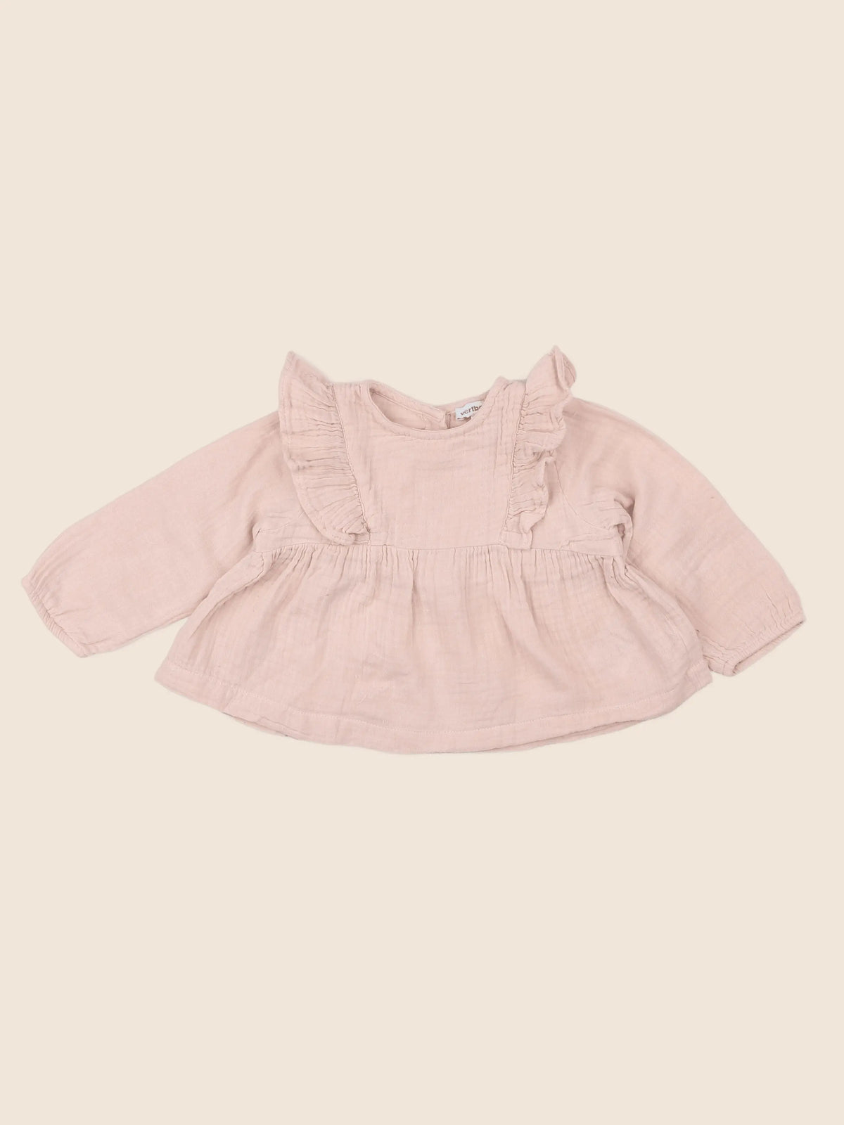 Vertbaudet - blouse rose - 9 mois