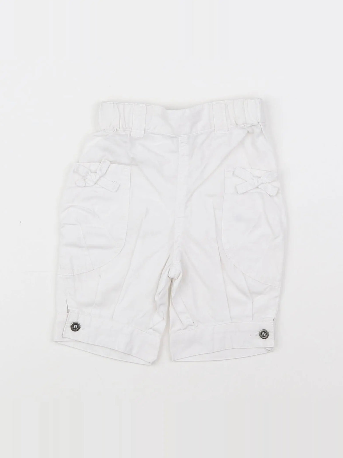 Vertbaudet - pantalon blanc - 6 mois