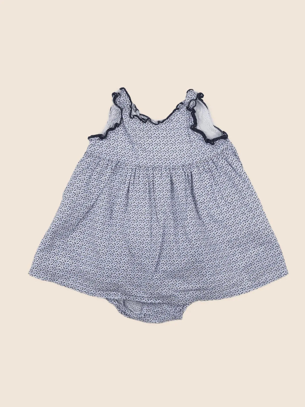 Boutchou - robe bleu - 3 mois