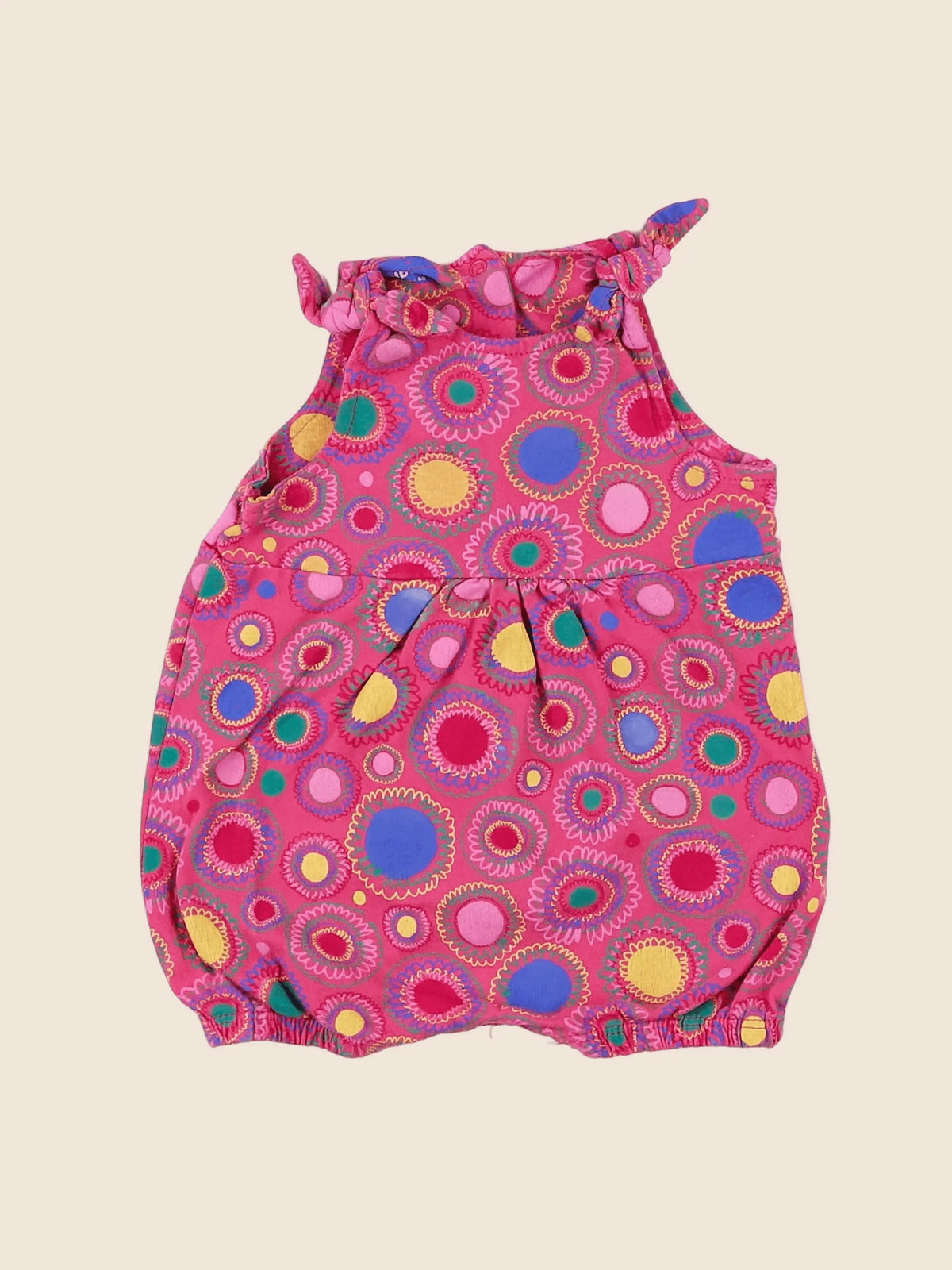 Vertbaudet - combinaison multicolore - 3 mois