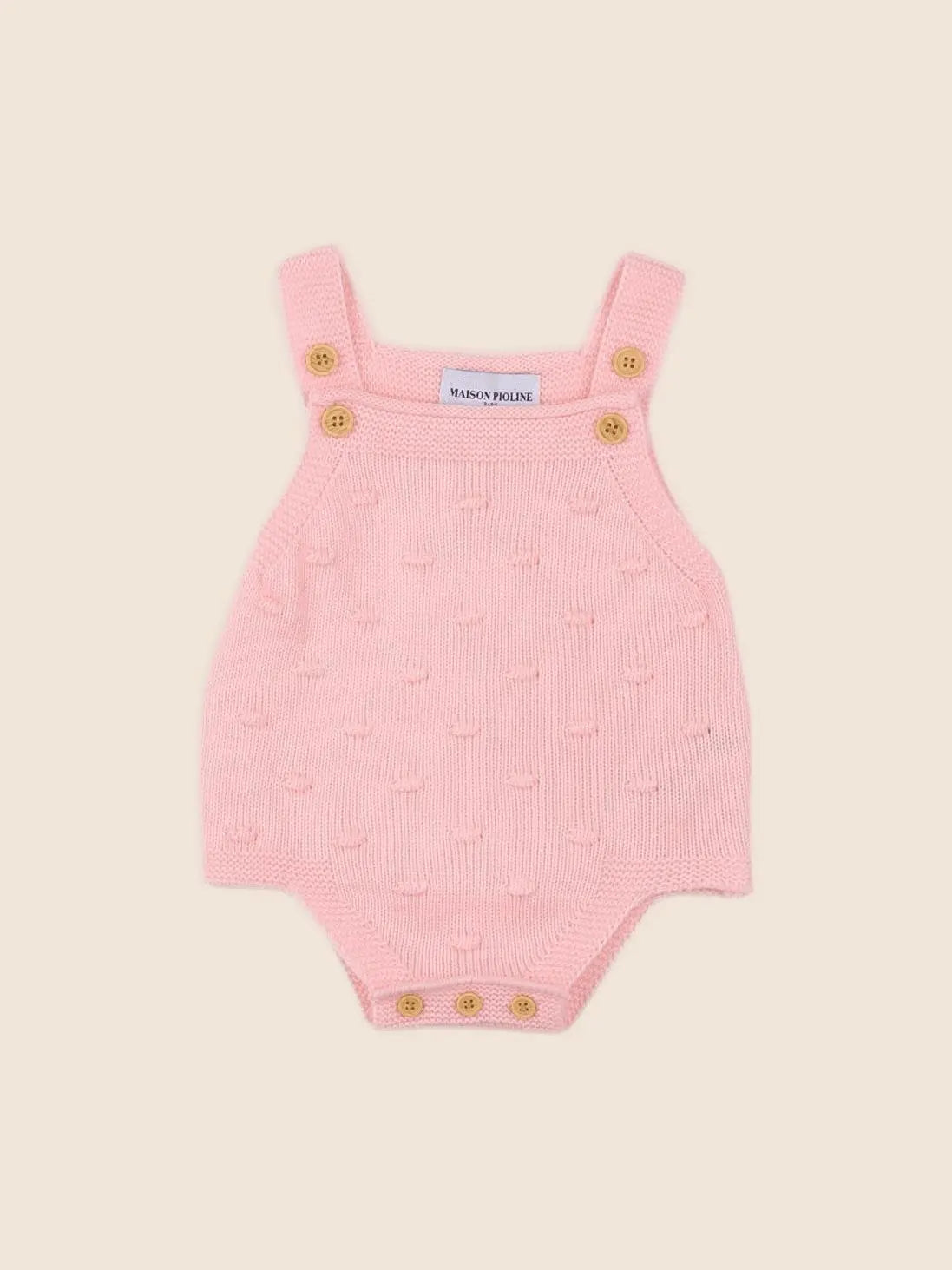 Maison Pioline - combinaison rose - 3 mois
