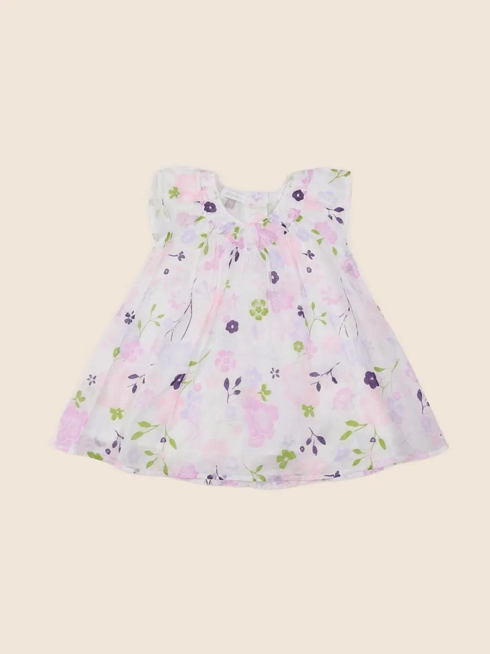 Absorba - robe multicolore - 12 mois