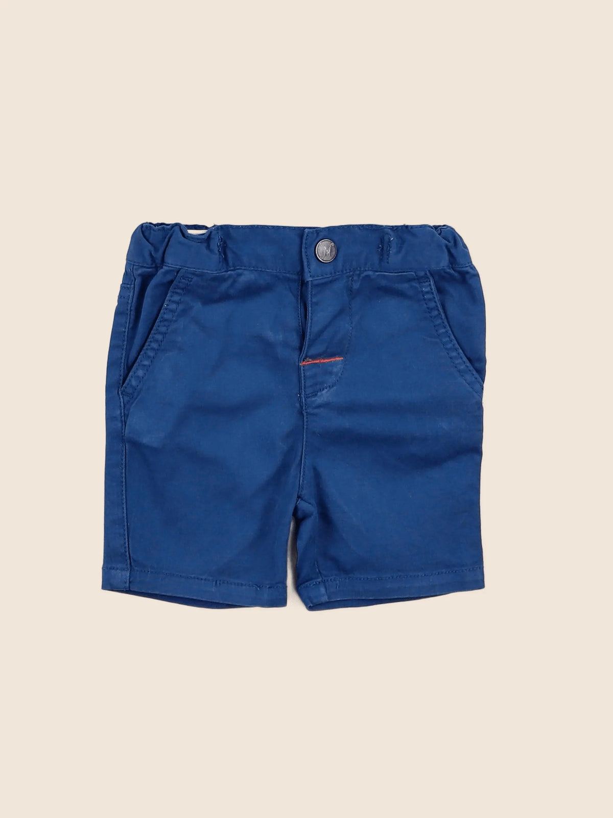 Noukie's - short bleu - 6 mois