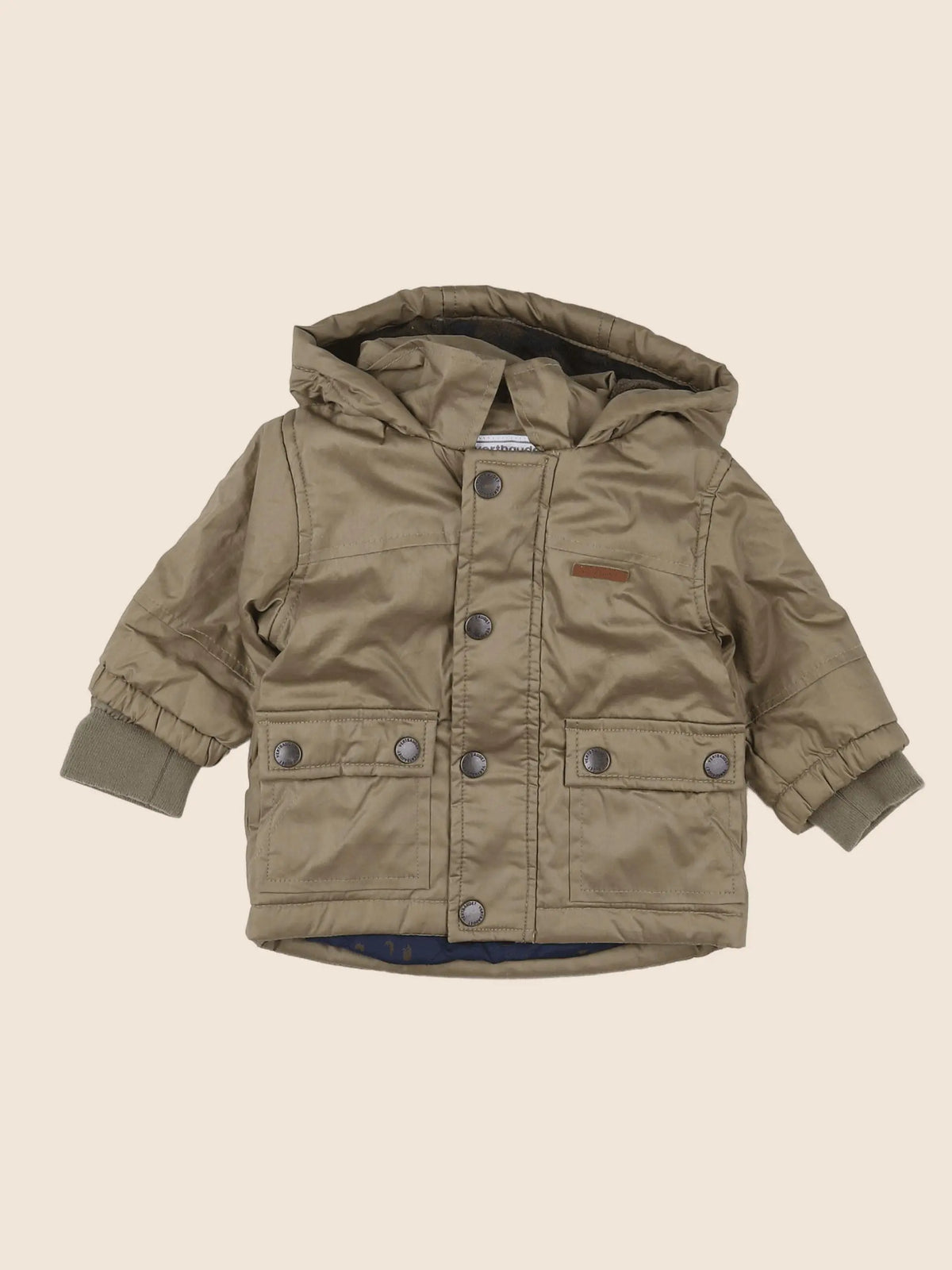 Vertbaudet - parka vert - 3 mois