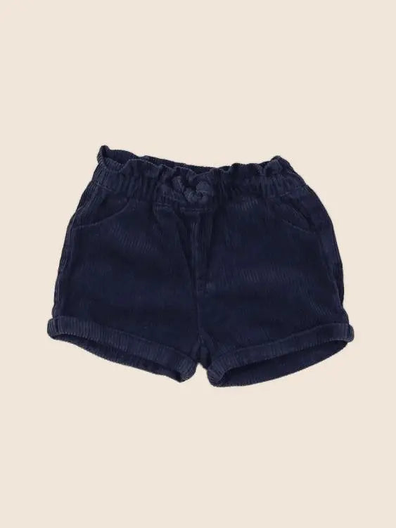 Vertbaudet - short bleu - 9 mois