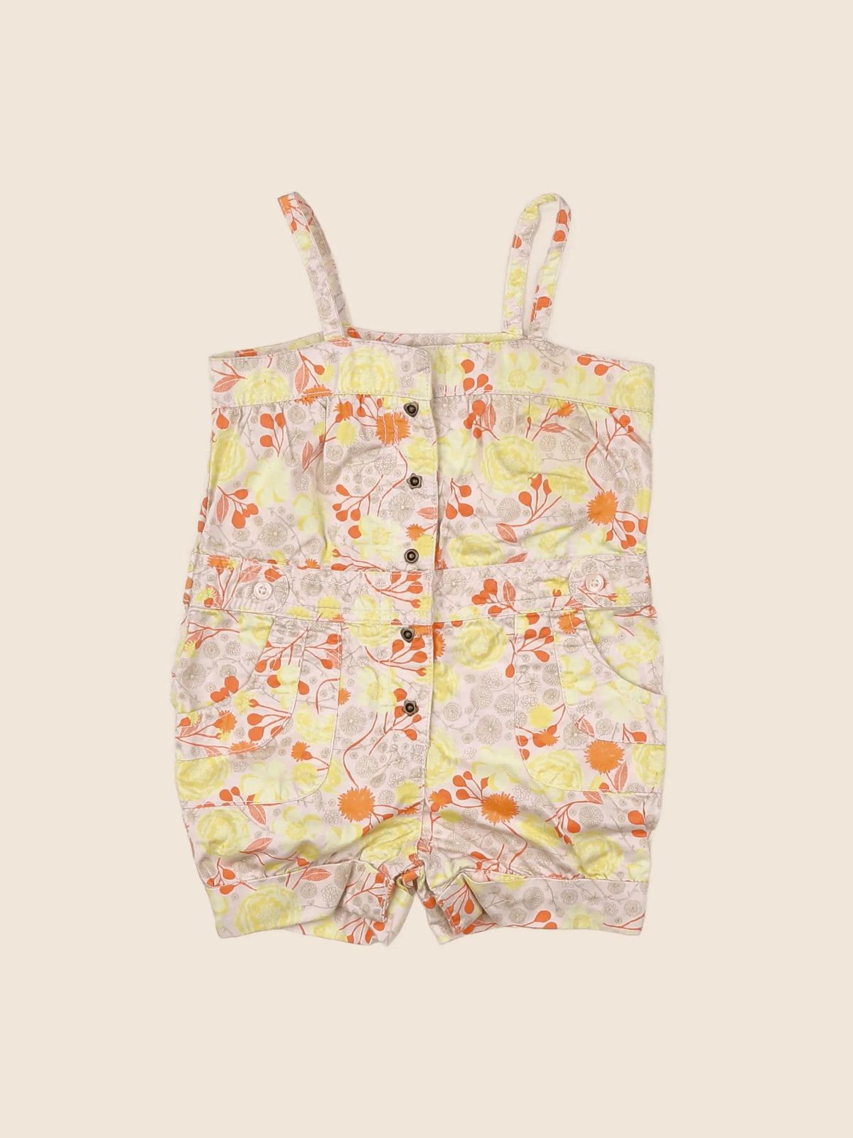 Vertbaudet - salopette multicolore - 12 mois