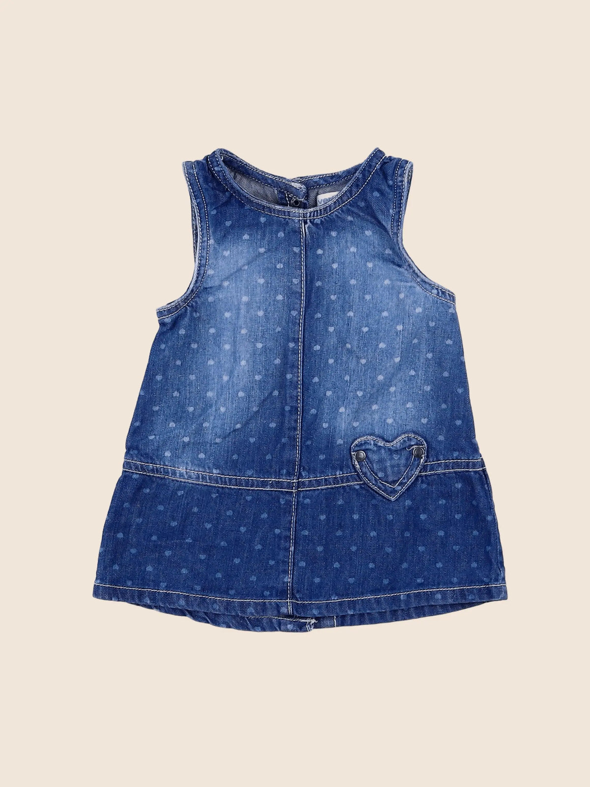 Vertbaudet - robe bleu - 3 mois