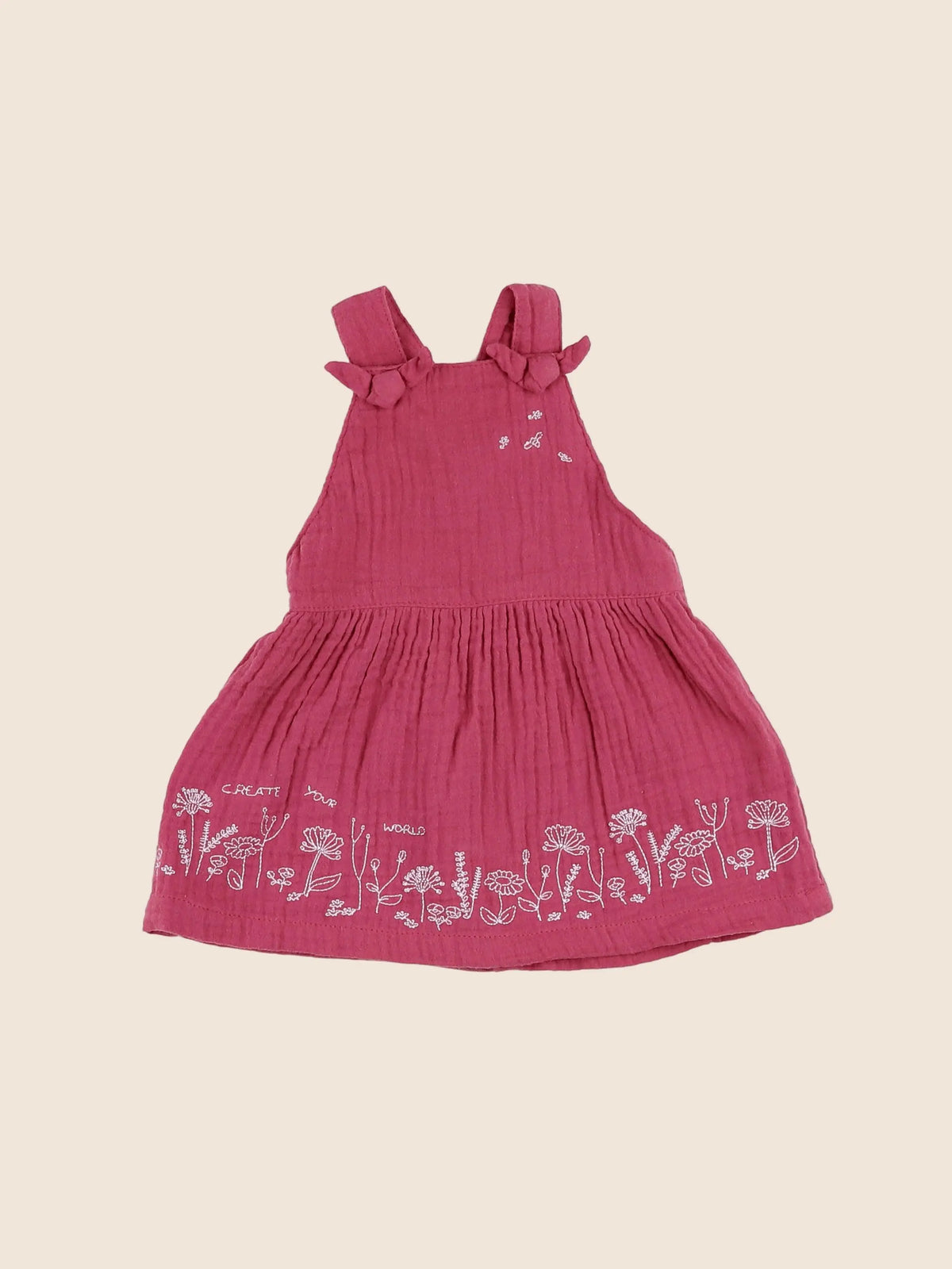 Vertbaudet - robe rose - 3 mois