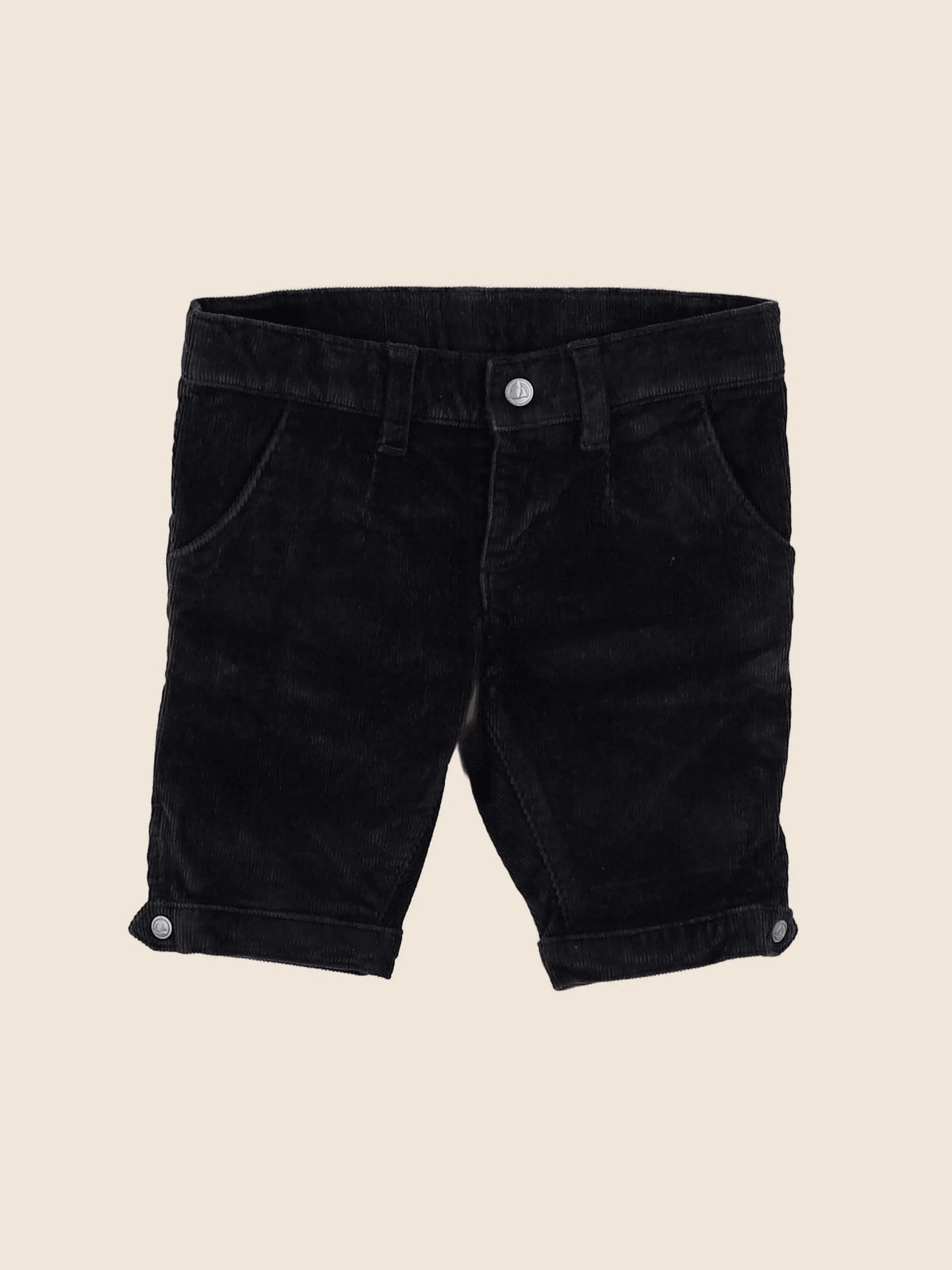 Petit Bateau - pantacourt gris - 12 mois