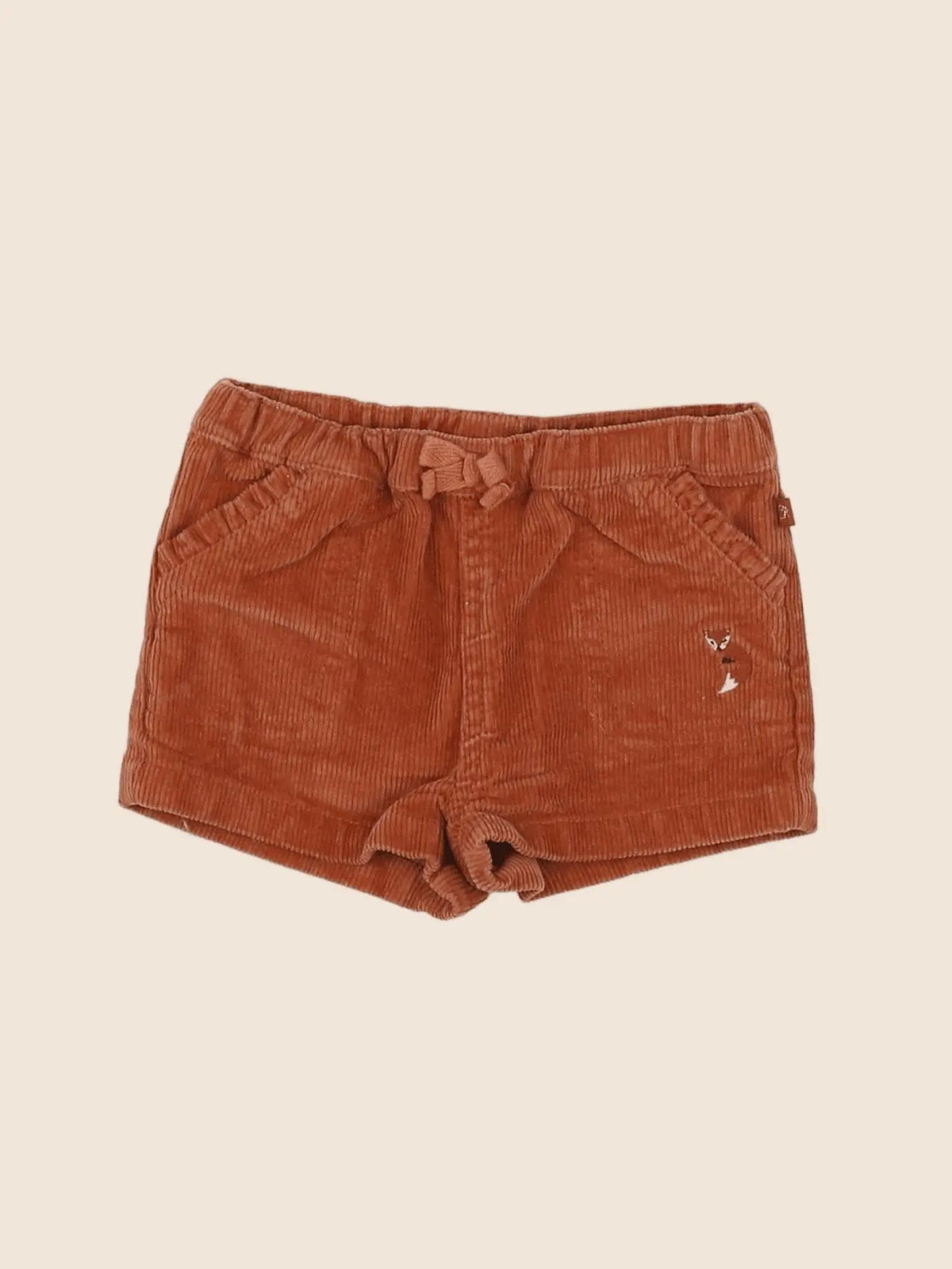 Cadet Rousselle - short marron - 6 mois