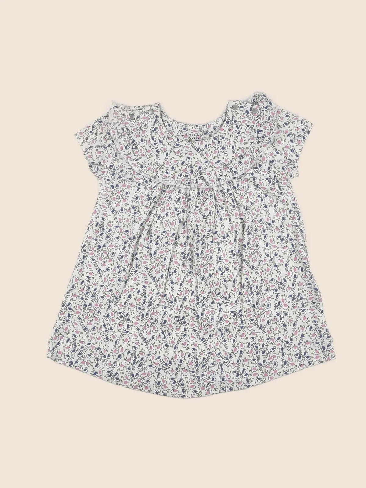 Cyrillus - robe multicolore - 6 mois