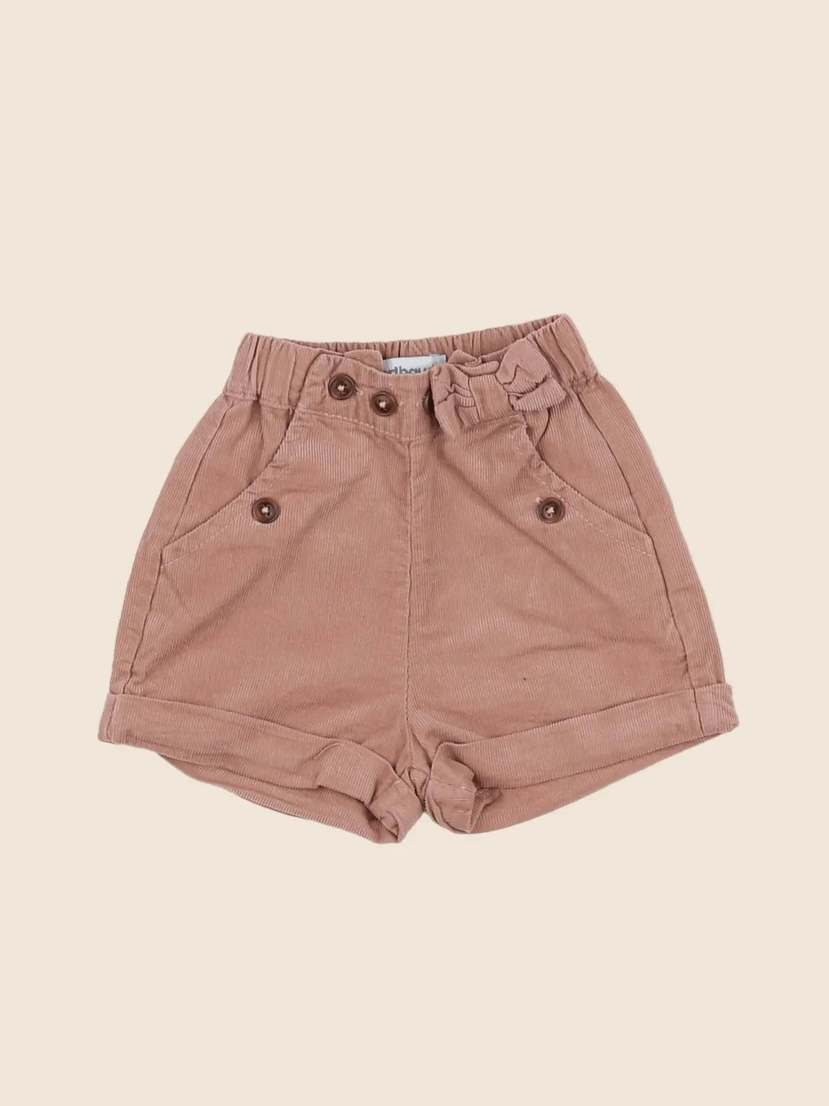 Vertbaudet - short rose - 3 mois