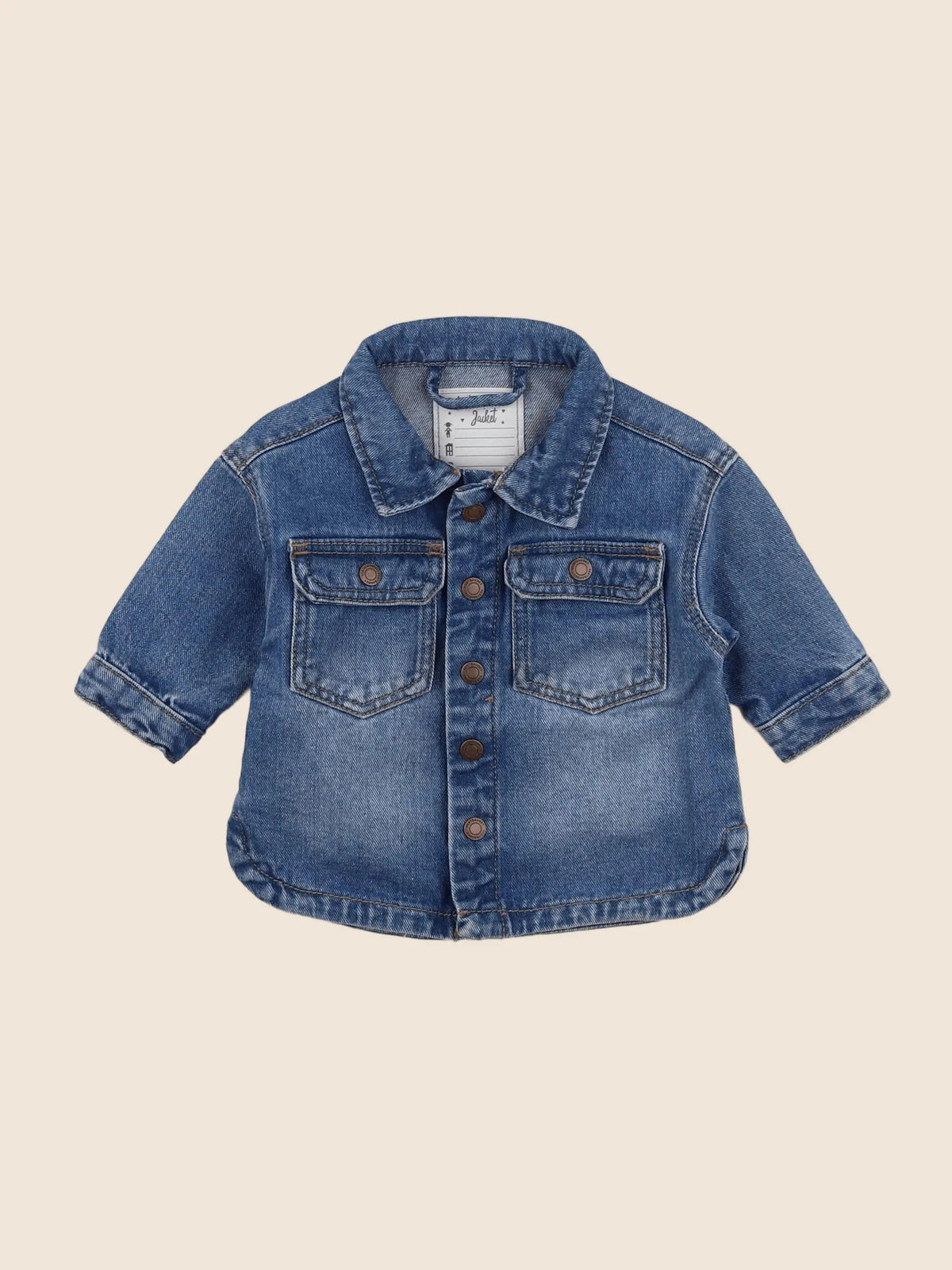 Vertbaudet - veste bleu - 3 mois