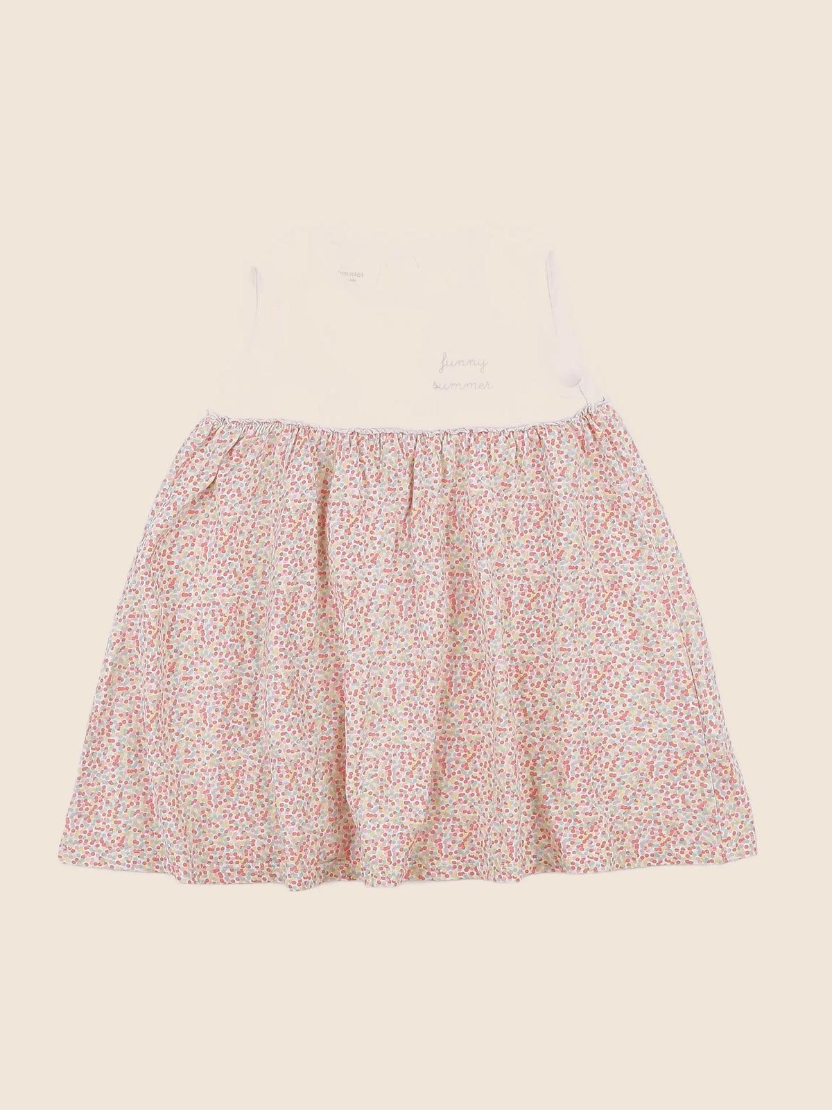 Vertbaudet - robe multicolore - 18 mois