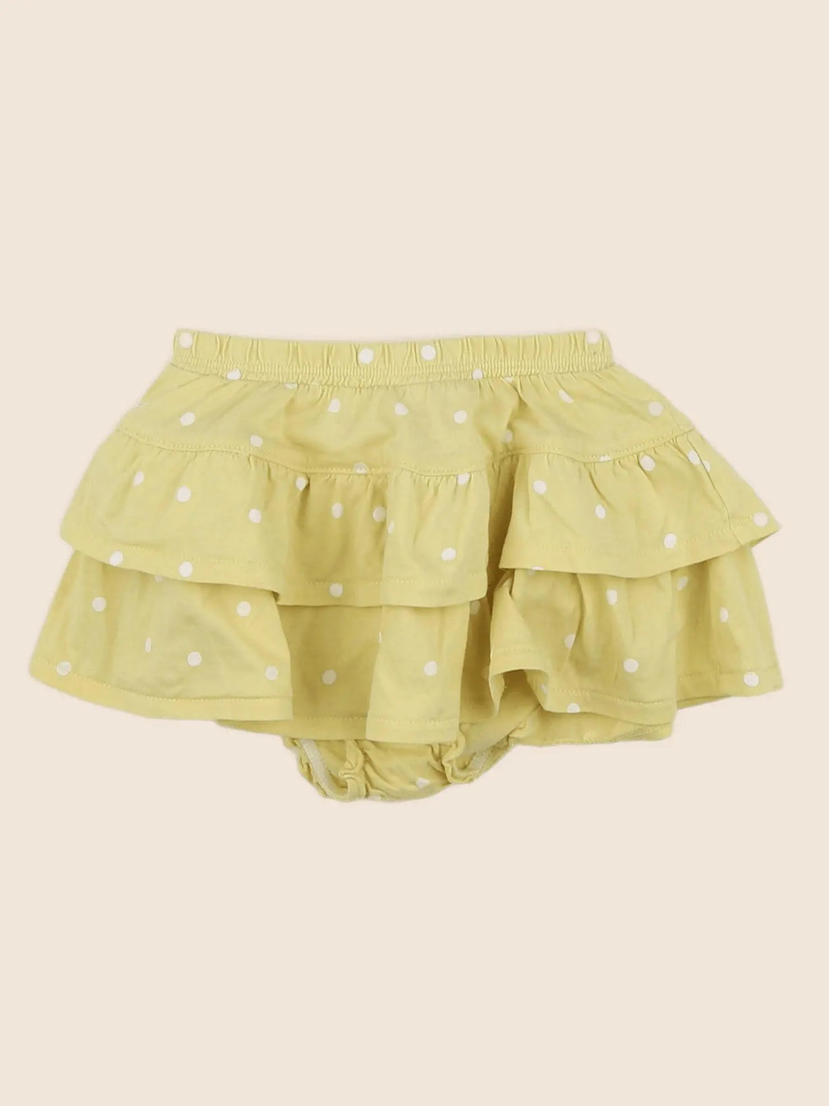 H&M - jupe jaune - 12 mois