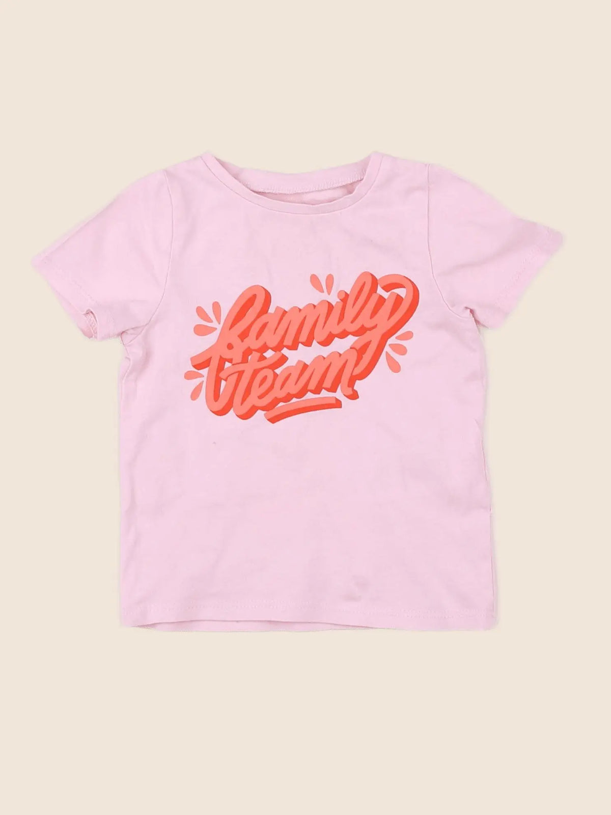 Vertbaudet - tee-shirt rose - 3 mois