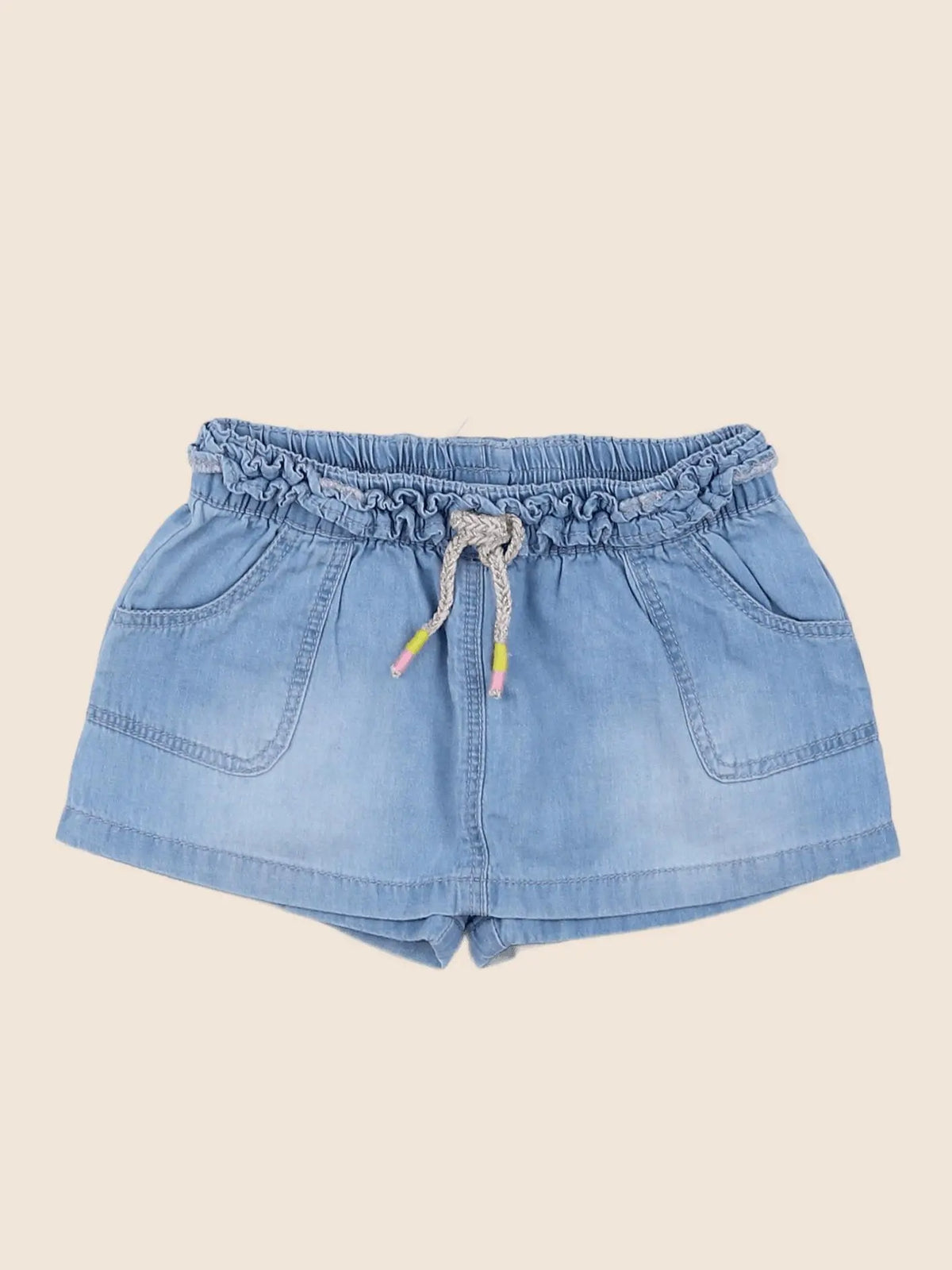 Vertbaudet - short bleu - 12 mois