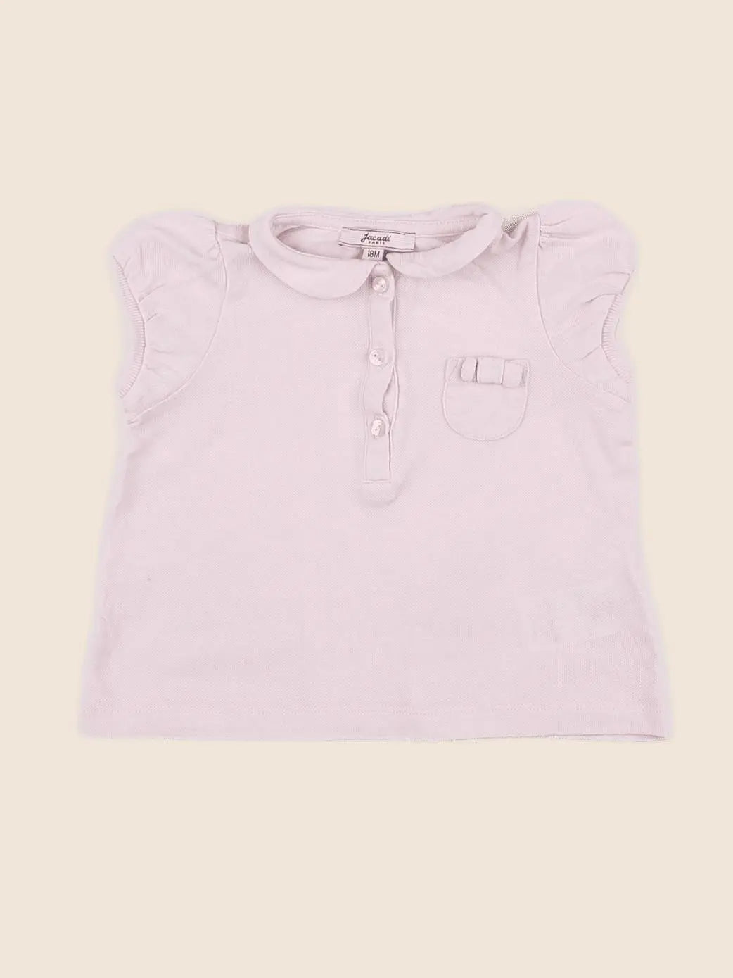 Jacadi - polo rose - 18 mois