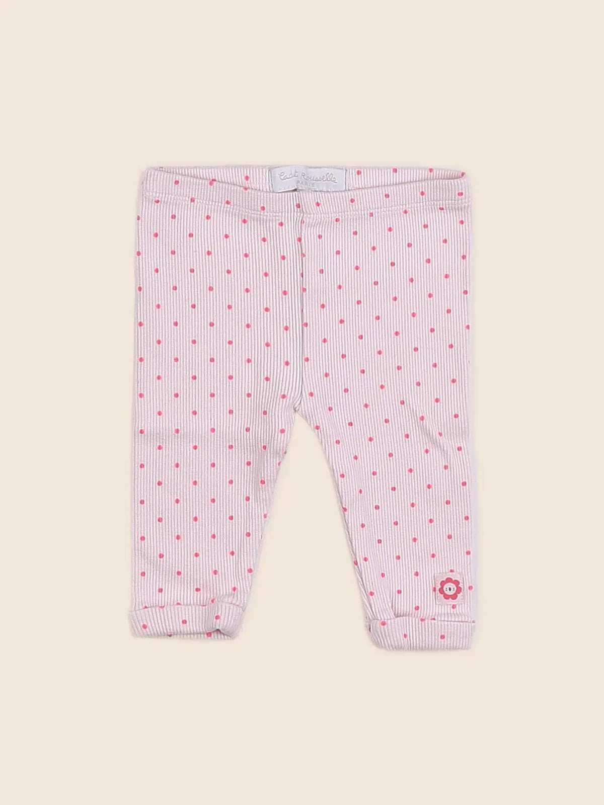 Cadet Rousselle - legging rose - 3 mois