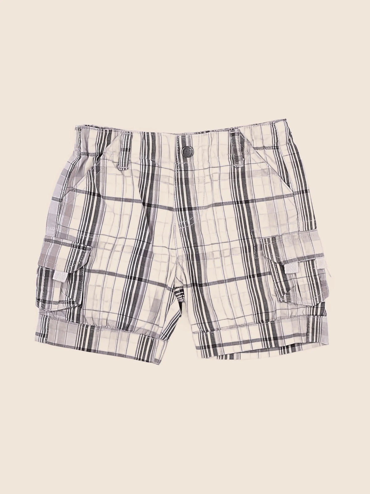 Vertbaudet - short gris - 12 mois