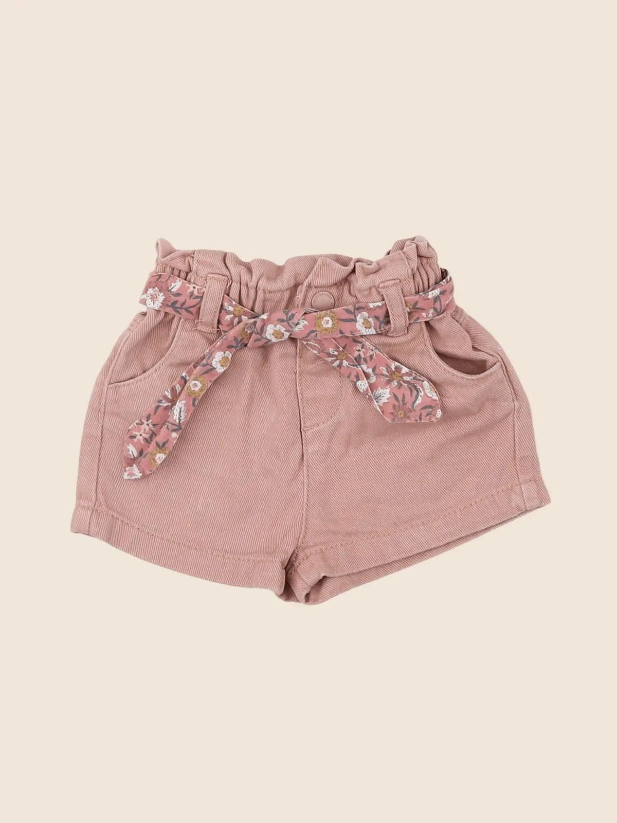 Vertbaudet - short rose - 9 mois